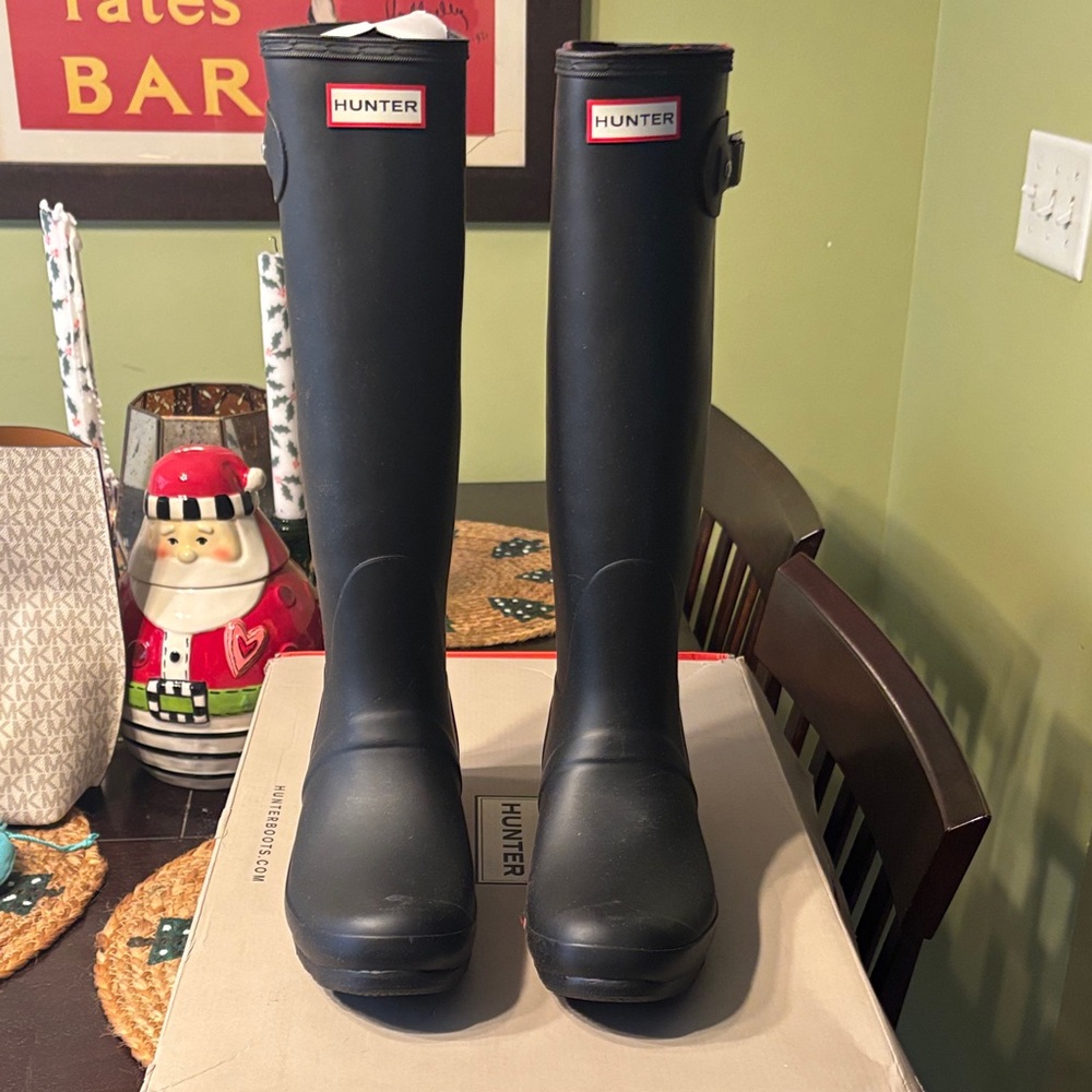Hunter Classic Black Waterproof Boots